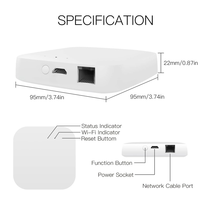 MOES ZigBee 3.0 y Bluetooth y malla solo compatible con