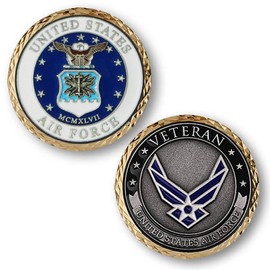 MotorDog69 Air Force Seal Harley Milwaukee Eight Black Waterfall Horn Cover Coin Mount Set