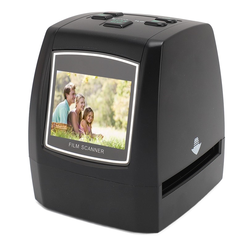 Film and Slide Scanner 22MP Interpolation 2.4 Inch LCD Screen