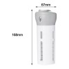 CL Dispensador Viaje Con 4 Tanques Ideal Shampo Gel Crema