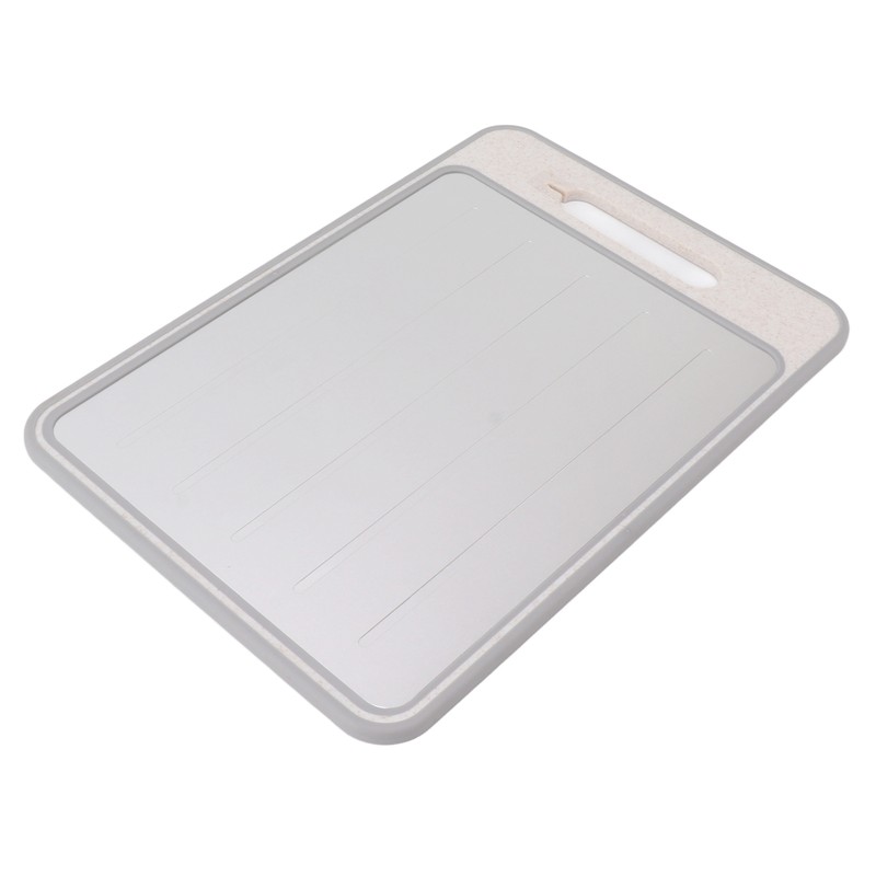 Defrosting Cutting Board Double Sided Chopping Board with Knife Sharpener