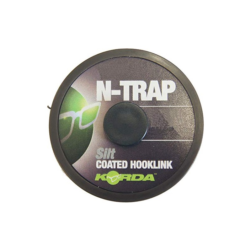 Korda N-Trap Soft Silt Hook Link Material, 15lb 20m, Coated