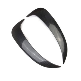 crosselec Carbon Fiber Front Door Side Fender Scoops Fin Vents for Dodge Charger 2015 2016 21017 2018 2019 2020 2021