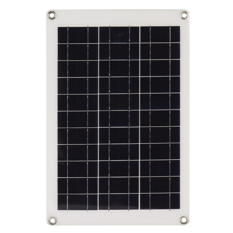 20W Polycrystalline Solar Panel Kit Flexible Photovoltaic Charging Panel with