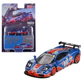 TSMMODEL Mini GT McLaren F1 GTR Gulf Racing #33, 1:64 Scale, Limited Edition Die-Cast Model Car MGT00723