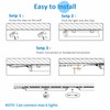 (Pack of 4) Linkable LED Utility Shop Lights for Garage,