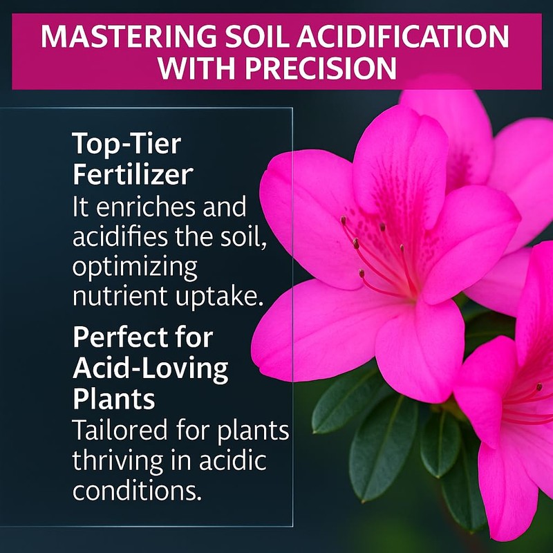 𝐁𝐄𝐒𝐓𝐒𝐄𝐋𝐋𝐄𝐑 Premium 8-4-8 Acidic Fertilizer for Hydrangea with Iron &
