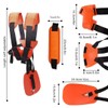 DIYCUT Double Trimmer Shoulder Strap, Orange Adjustable Carry Strap, Brush