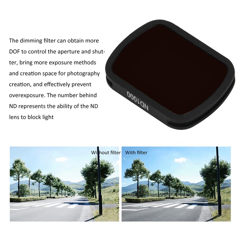 Camera Lens ND Dimming Protection Filter Accessory for OSMO POCKET/POCKET2
