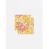 Marimekko 52_1_5273552770 F Women's Lunch Napkin, Peach x Yellow