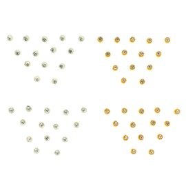 Bindi Pack of 8 Crystal Designer Bindis Jewel for Forehead Face Tikka Multicolored Bindiya Stickers Adhesive Stone Indian Traditional Bindi Tattoos for Women Girls Bride Return Gifts (Multicolour-2)