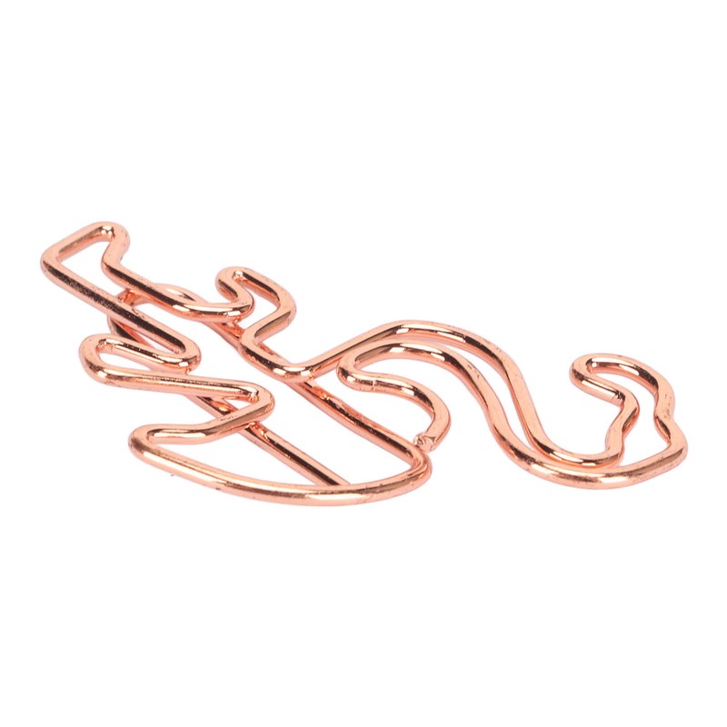 100pcs Flamingo Paper Clip Cute Animal Shape File Note Page