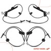 A-Premium 4PCS Front & Rear ABS Wheel Speed Sensor Compatible