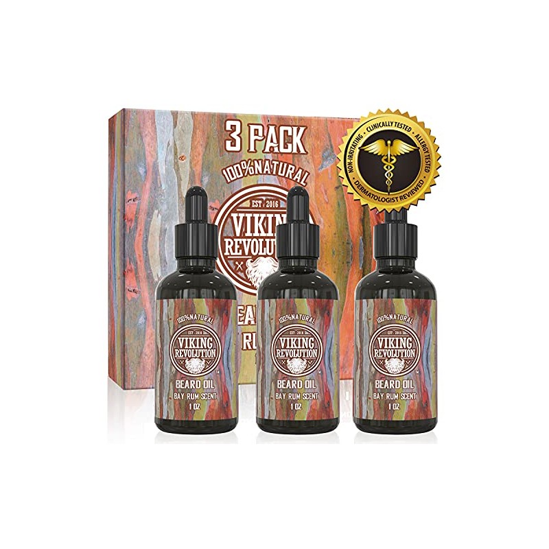 Acondicionador de aceite para barba (3 unidades)