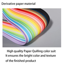 MerainMe Phoenix Paper Quilling Kit Paper Quilling Craft Great for DIY Learning Class, Home Decoration, Birthday Gift. It's Suitable for Children and Craftsmen.