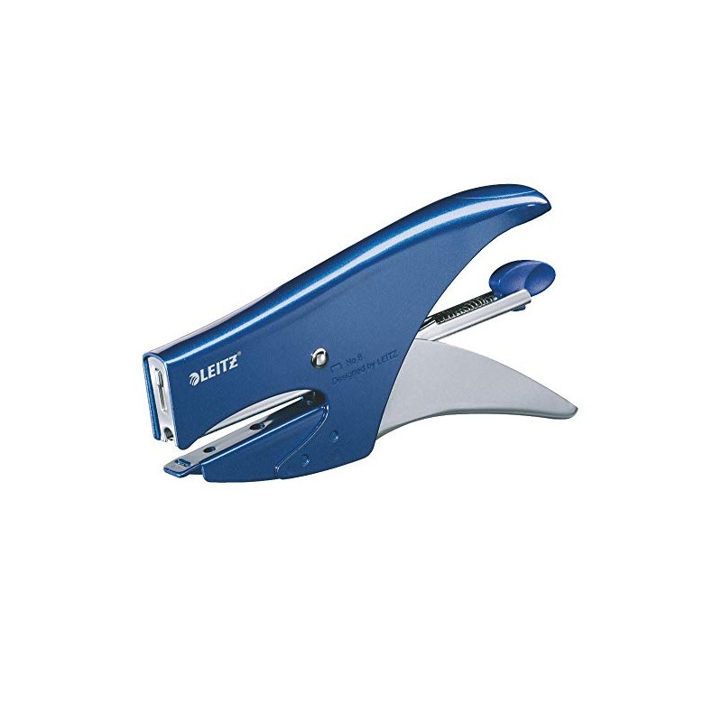 Leitz 55470033 Stapler Back-Loading 15-Sheet Capacity Water-Blue