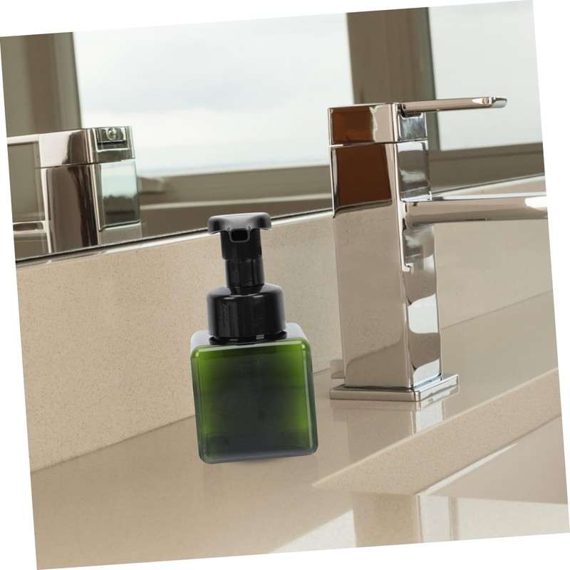 VICASKY 3pcs Square Foaming Pump Bottles Portable Travel Hand Soap