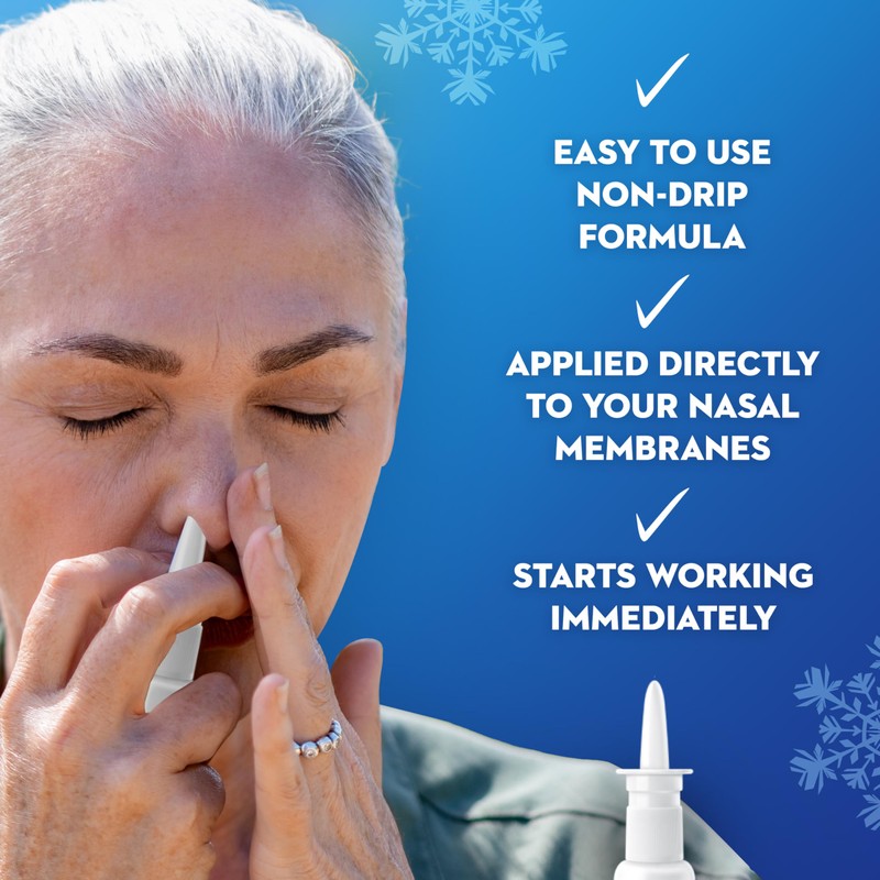 Mucinex Sinus-Max Nasal Spray Decongestant, 12 Hour Over-The-Counter Medication Nose