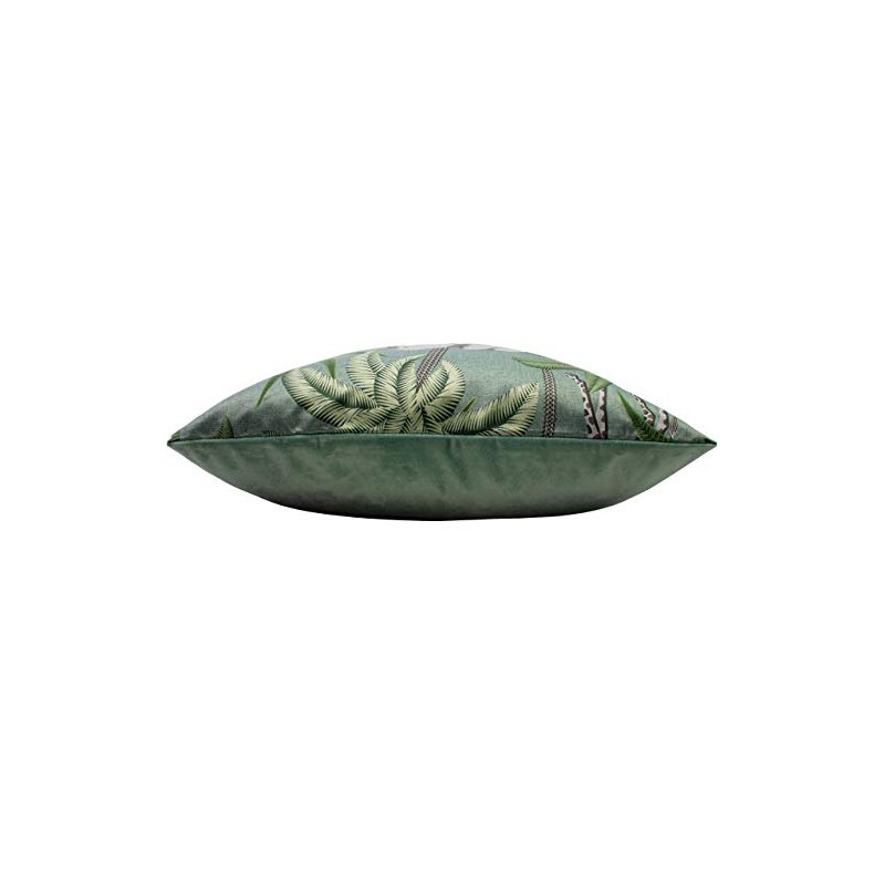 Paoletti Jungle Parade Cushion Cover, Green, 50 x 50cm