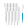 Biologix 2000PCS 3ml Disposable Plastic Transfer Pipettes, Graduated Pipettes Dropper for Science Laboratory, Essential Oils