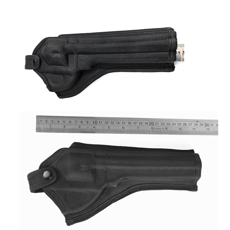 ProWildGear Tactical Universal Oxford Revolver Holster, Snap Strap and Belt
