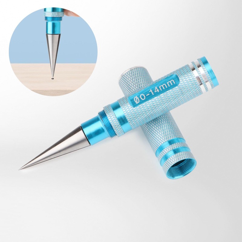 Rongon luminum Alloy 0-14mm Hole Puncher Reamer Hole Punch Opener