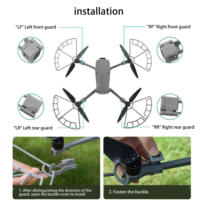 4PCS Propeller Guard Blade Protector Nylon Anti Collision Light Weight