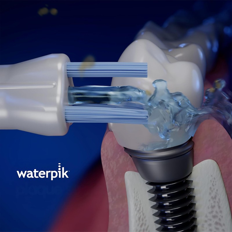 Waterpik Genuine Plaque Seeker Replacement Tips, Water Flosser Tip Replacement,