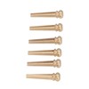 6PCS Guitar Bridge Pin Copper Acoustic Guitar Bridge Pins Peg