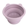 5pcs Makeup Brush Cleaning Solution Bowl Kit Residue Removal Powder