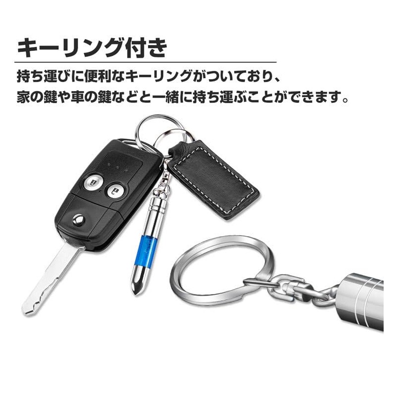 KOYOKOMA Anti-Static Key Chain Key Ring Luminous Car Door Knob