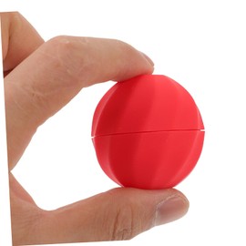 Housoutil 10pcs Lip Balm Sphere Containers Refillable Lipstick Tubes for Diy Cosmetic Crafts Portable and Lightweight for Lip Balms Pink Color