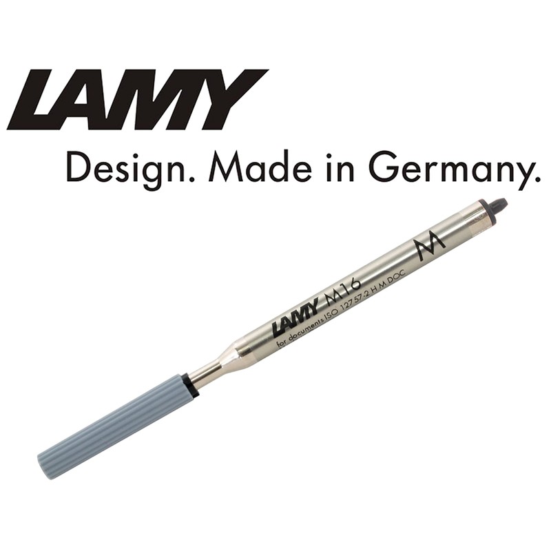 Lamy M16 refill for Lamy ball-point pen., Mittel, Black ,