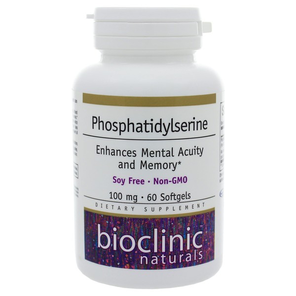 Phosphatidylserine 60 Softgels - 2 Pack - Bioclinic Naturals
