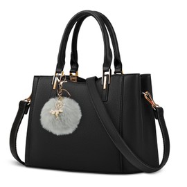 Lubardy Purses for Women Leather Handbags Waterproof Top Handle Bag Small Purse Ladies Cross Body Handbag Women Anti Theft Tote Purse