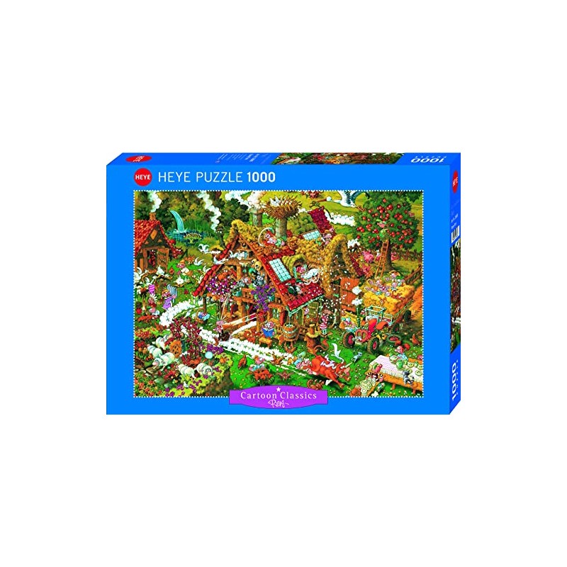 Heye Funny Farm Puzzle, Silver