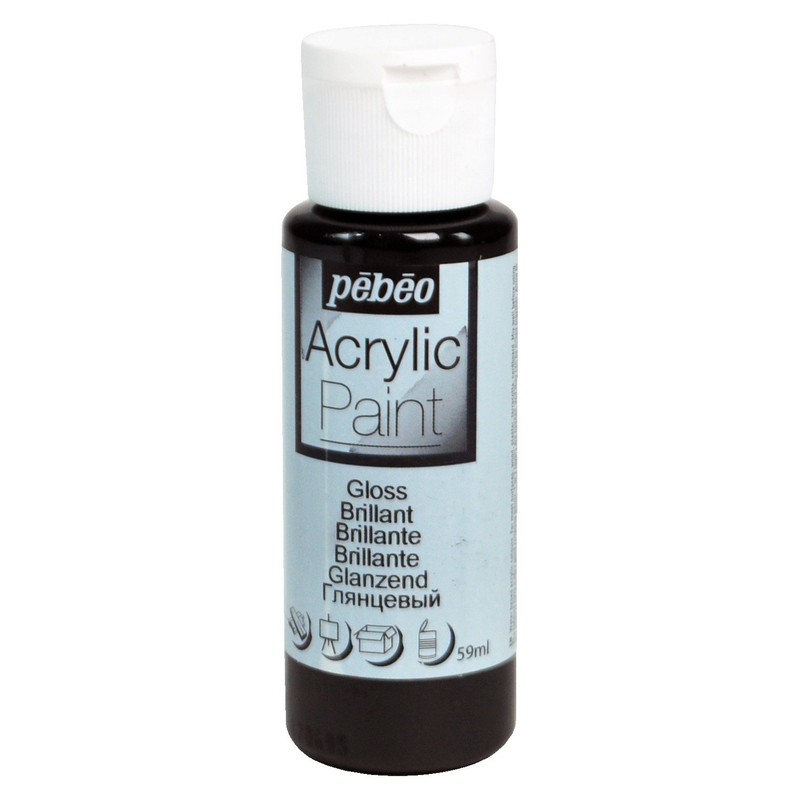 PEBEO Acrylic 59ML Gloss Black, 59 ml