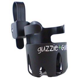 G+G003-07 Drink Holder, Black Vital Innovations Universal Drink Holder/Bottle Holder/Cup Holder for Easy Attachment to Pushchair, Bike, Walker, Fits Most Bottles