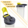Mr. Pen- Shaker Bottles for Protein Mixes with Twist Cap,