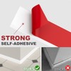 Flexible Vinyl Baseboard Trim, 4 Inch Peel and Stick Baseboard