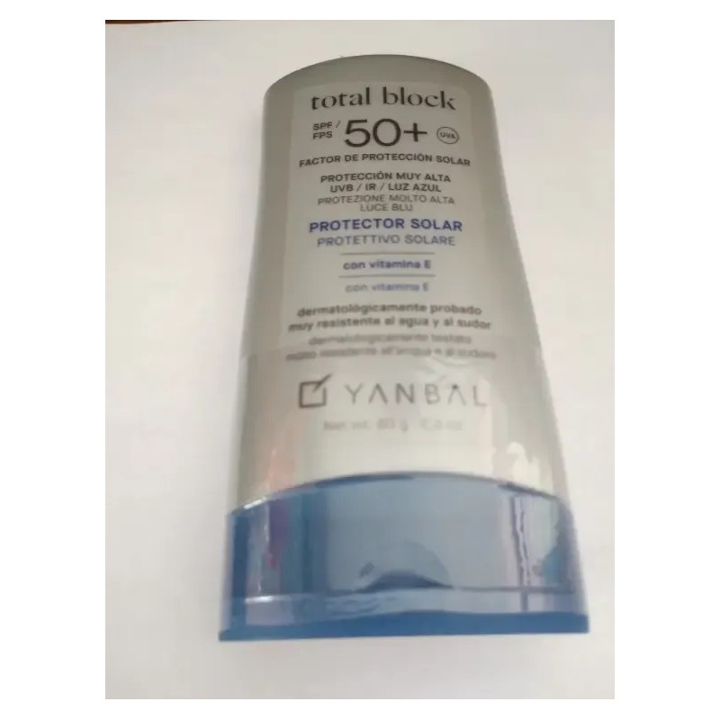 Bloqueador Solar Fps50+ Total Block Yanbal 80g