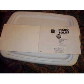 PIANO SOLOS - B PIANO
