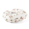 Bunnikins & Clover Cotton Breastfeeding Nursing Pillow with Removable Cover,