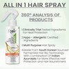 Ktein All in 1 Natural Hair Heat Protection Spray with