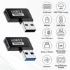 4 x USB Angled Connector 90 Degree USB 3.2 Angle