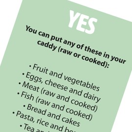 20 Bags Compostable Garden Waste Sacks - Compost Bag Liners - EN 13432 - Bin Bags with Composting Guide