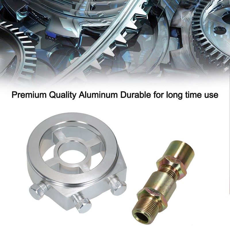 Universal Car Oil Filter Cooler Sandwich Plate Adapter for Oil