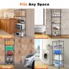 Whitmor 5 Tier Storage Shelves, Heavy Duty Metal Shelving, 400