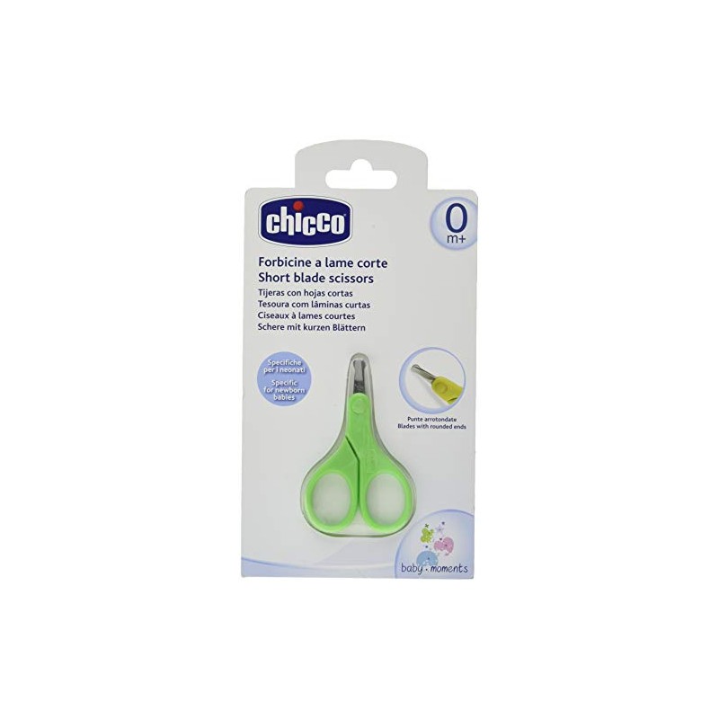Chicco 00005913000000 Baby Nail Scissors with Short Blades