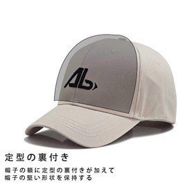 Lovechic Men's Cap, Large Size, Deep, Extra Large, 22.0 - 25.6 inches (56 - 65 cm), Stylish, Adjustable Size, black-B, 56 to 60 cm